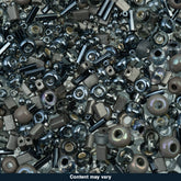 Czech Seed Beads – 50g – Greys Assorted Mix